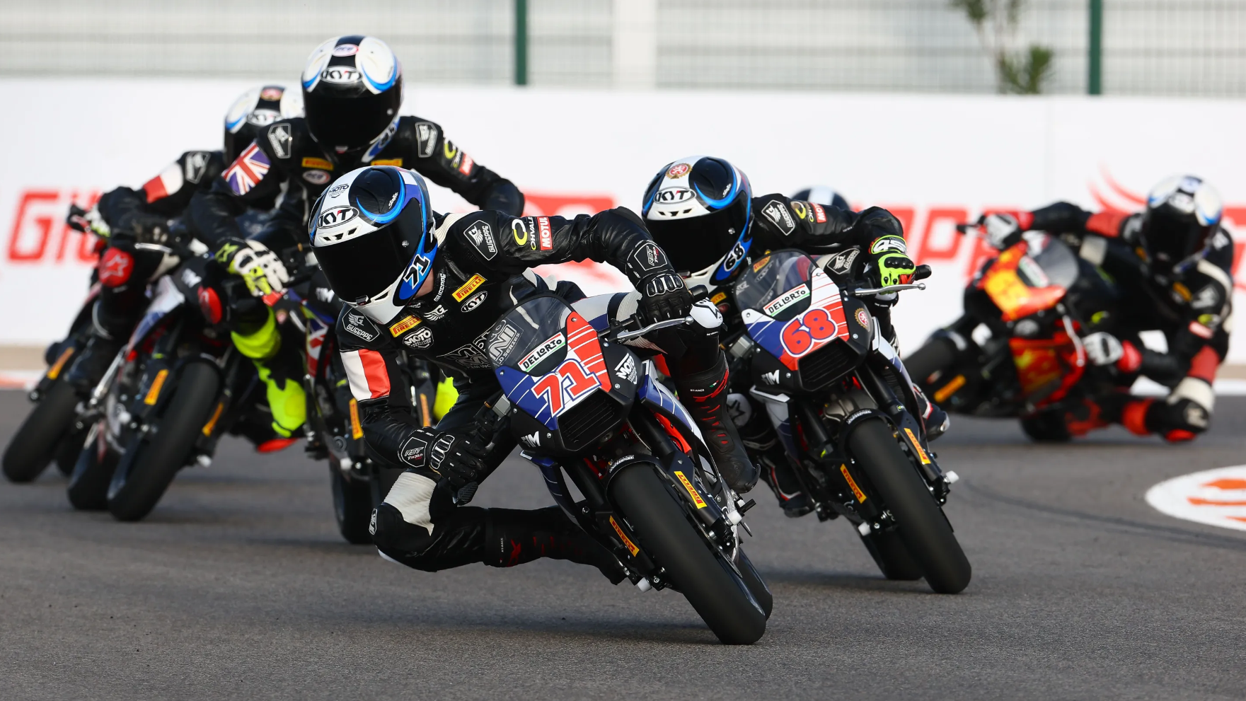 Beeld van de MotoMini finale in Valencia 2025
